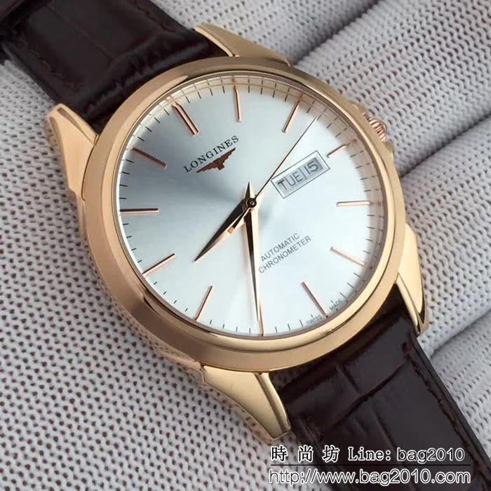LONGINES浪琴 全自動機械 時尚男士腕表 WSS1169